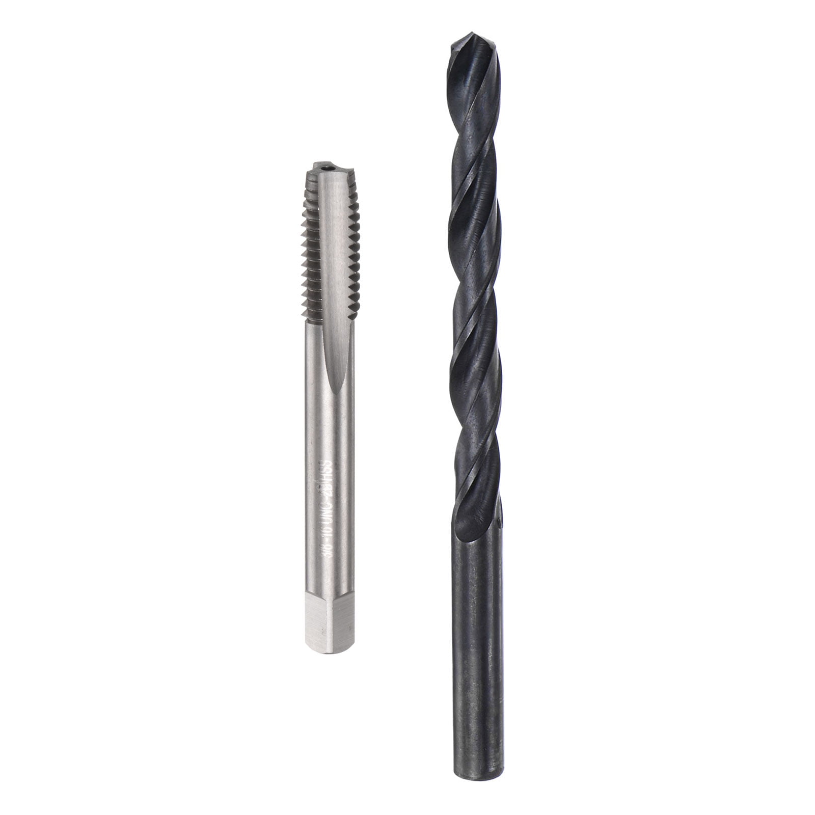 Uxcell Tap and Drill Bit Set 3/816 UNC Thread Tap & 5/16" Black Oxide