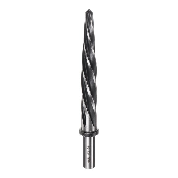Uxcell Taper Chucking Reamer 5/8" Machine Reamer Bit Spiral Flutes M2 High Speed Steel (HSS)