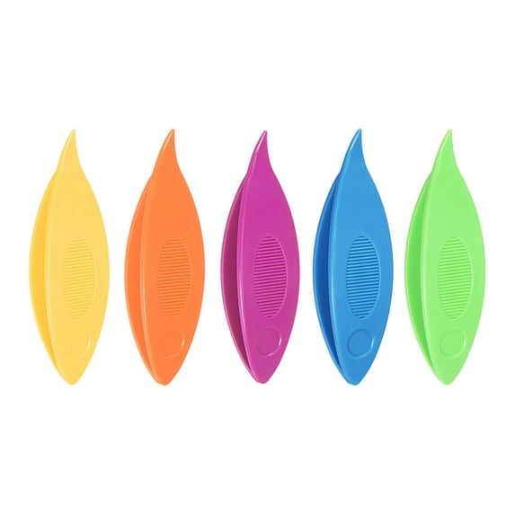 Uxcell Tatting Shuttles 63x17x10mm 5 Colors Plastic Shuttles DIY Hand Craft Supplies 5 Pack