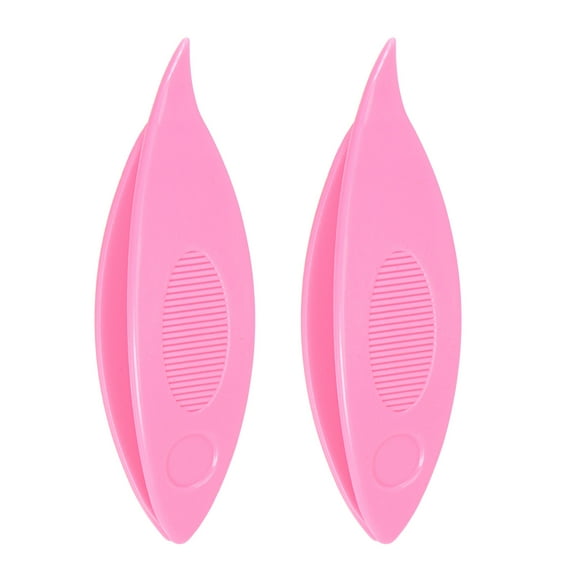 Uxcell Tatting Shuttles 63x17x10mm Colorful Plastic Shuttles Supplies 2 Pack, Pink