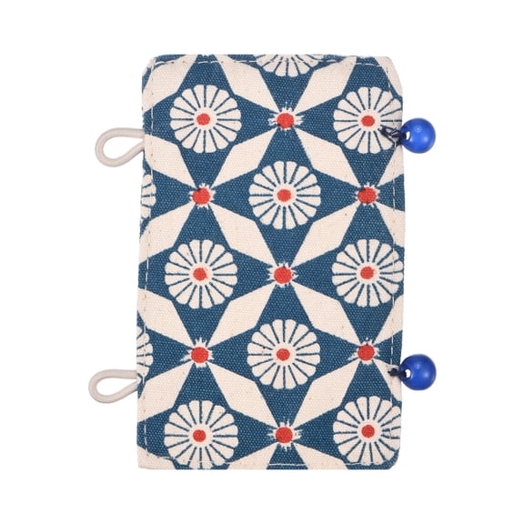 Uxcell Teapot Handle Cover, Kettle Handle Sleeve, Anti-Slip Heat Resistant Tea Kettle Cloth Cover Grip Protector Flower Pattern for Kitchen, Blue