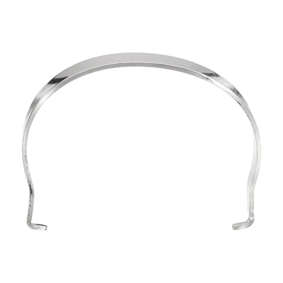 Uxcell Teapot Handle Replacement, 3.6x2.8 Inch U-Shape Woven Tea Pot Handle, Internal Buckle, Stainless Steel Kettle Grip Pottery Kettle Accessory for Daily Use, Silver