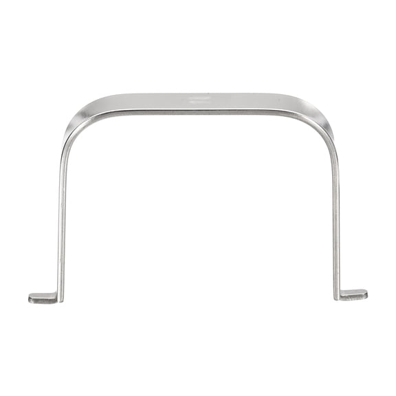 Uxcell Teapot Handle Replacement, Internal Buckle, 2.9x2.2 Inch Stainless Steel Woven Tea Pot Handle, Kettle Grip Pottery Kettle Accessory for Daily Use, Silver