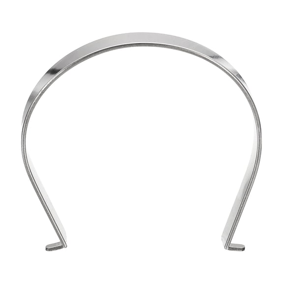 Uxcell Teapot Handle Replacement, Internal Buckle, 3.7x3.6 Inch Stainless Steel Woven Tea Pot Handle, Kettle Grip Pottery Kettle Accessory for Daily Use, Silver