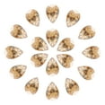 thumbnail image 1 of Uxcell Teardrop Rhinestones Glass Pointed Back Rhinestone Beads Gems for Jewelry Making Costume Crystal Embellishments Crafts Champagne Gold, 1 of 5