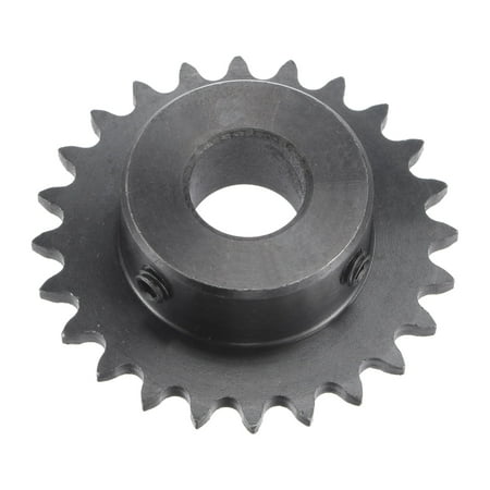 Uxcell Teeth Chain Sprockets, Carbon Steel, with Set Screws 14mm