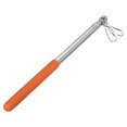 thumbnail image 1 of Uxcell Telescopic Handheld Flagpoles 4 Feet Portable Pole 6 Sections Orange, 1 of 6