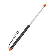 Uxcell Telescopic Teachers Pointer, 1 Pcs Teacher Pointer Stick for Classroom Pointer Handheld Teaching Pointer, 47.2 Inch, Orange Black