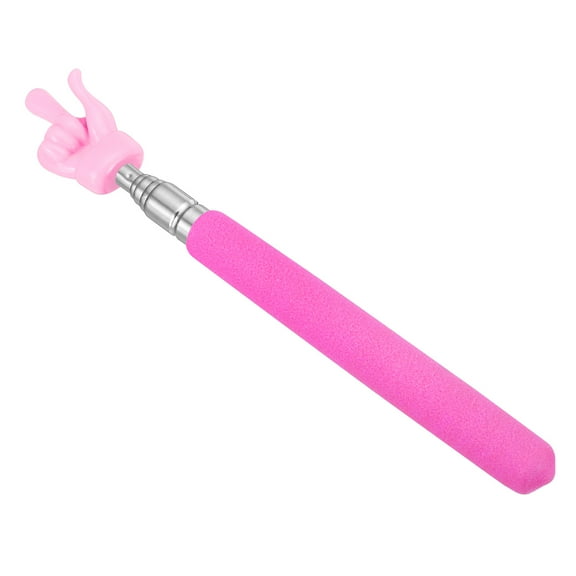 Uxcell Telescopic Teachers Pointer Stick, 1 Pcs Classroom Hand Finger Pointer, Pink