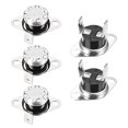 thumbnail image 1 of Uxcell Temperature Control Switch Thermostat 75°C 10A Normally Closed NC 5 Pack, 1 of 4