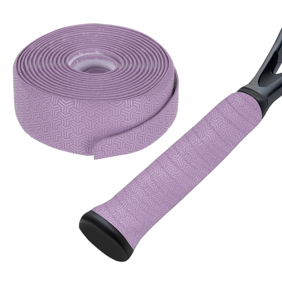 Uxcell Tennis Racket Grip Tape,  Anti-slip Tennis Overgrip Stretchy 6.65ft & Purple Super Absorbent Dry Feel Replacement Badminton Grips Fitting for (Pickleball/Fishing Rod)