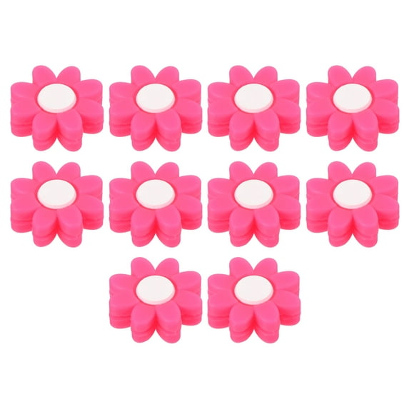 Uxcell Tennis Racket Vibration Dampener, 10 Pack Racquet Shock Absorber, Pink