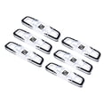 thumbnail image 1 of Uxcell Tennis Racket Vibration Dampener, 6 Pack Racquet Shock Absorber, Black, 1 of 6
