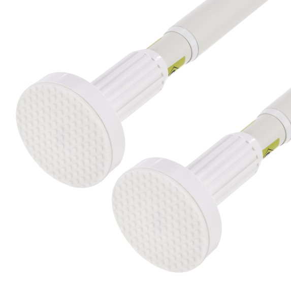 Uxcell Tension Curtain Rod Adjustable Shower Curtain Rod 43.3'' to 74.8'' Length White