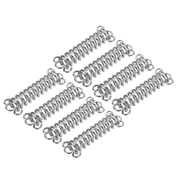 Uxcell Tent Spring Buckle Heavy Type Stainless Steel for Awning Rope Tensioner 8 packs