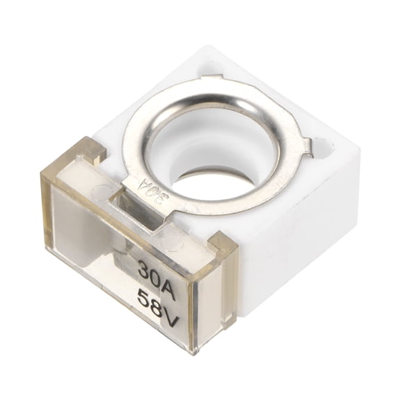 Uxcell Terminal Fuse 30A Terminal Block Fuse 58V DC Marine Rated Battery Fuse