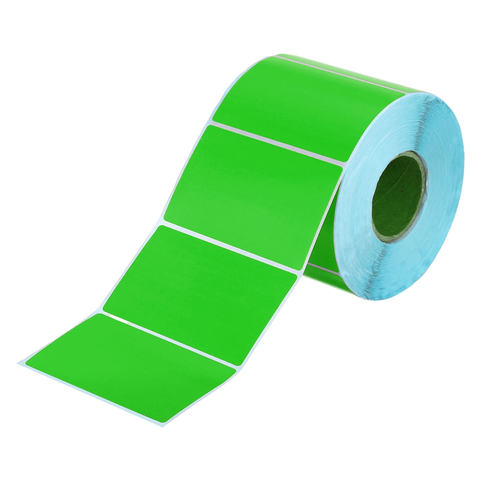 Uxcell Thermal Labels, (2 x 3 Inch, Green) (1000 Pcs), Color Direct Thermal Printer Sticker Self-Adhesive Barcode Label Paper, Suit for - Shipping Address/Mailing Name