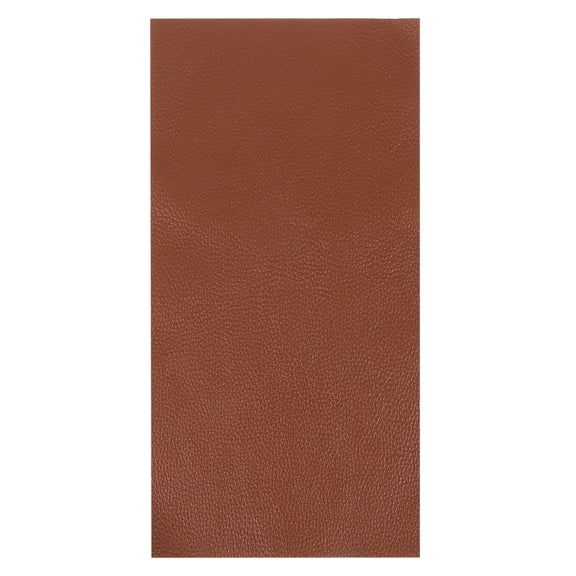 Uxcell Thick Full Grain Leather Sheet, 23.6 x 11.8 Inch Natural Cow Leather 1.5-1.8 mm Fabric Pieces for DIY Craft Furniture Office Belts Notebook Covers,Maroon