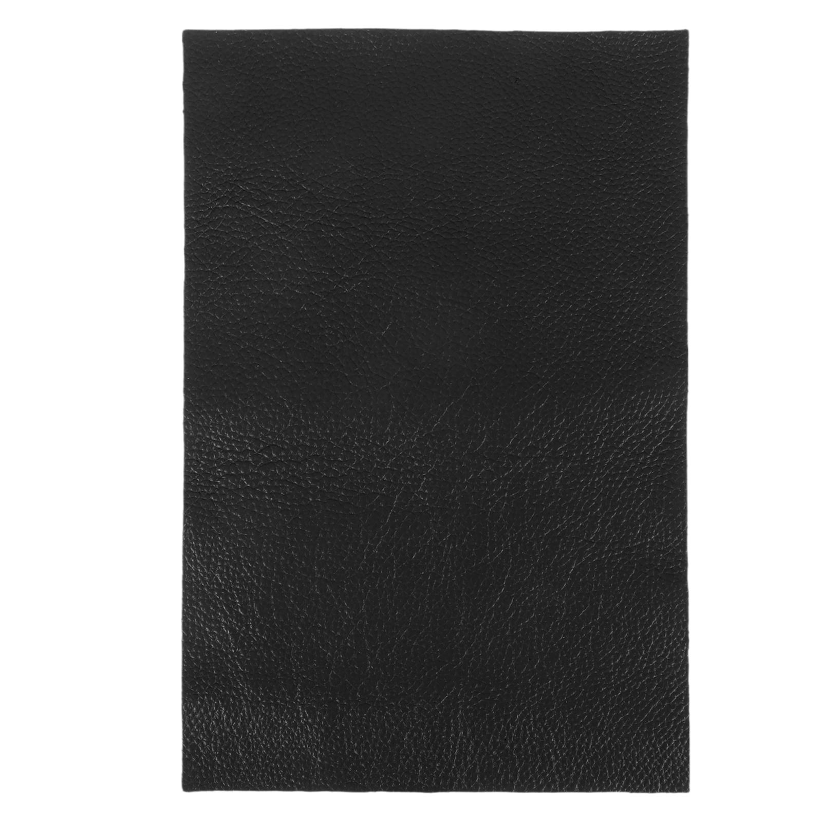 Uxcell Thick Full Grain Leather Sheet, 23.6 x 15.8 Inch Natural Cow Leather 1.5-1.8 mm Fabric Pieces for DIY Craft Furniture Office Belts Notebook Covers,Black