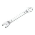 thumbnail image 1 of Uxcell Thin 6-Point Combination Wrench, Metric Mirror-Chrome Plated High Carbon Steel, 5mm, 1 of 5
