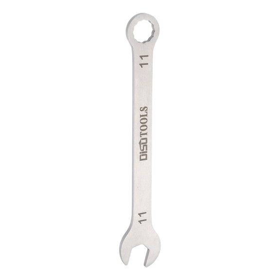 Uxcell Thin Combination Wrench Metric 11mm Torx Ended Box 15 Degree Offset Open End Stainless Steel