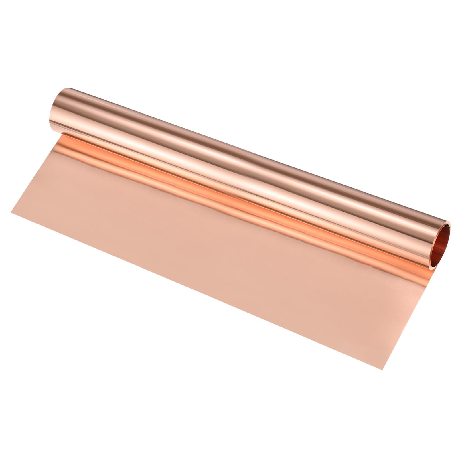 Uxcell Thin Copper Sheet Roll, 3500mm x 300mm x 0.05mm Pure Copper Metal Foil for Crafts