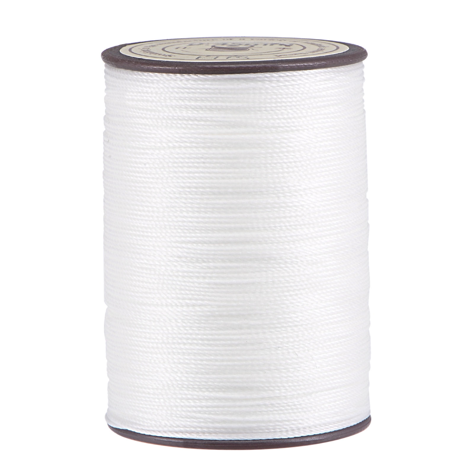 waxed nylon thread (8) 250 gram white 250 gram approx. 500 meter, thick (8)  (ea)