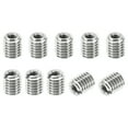 thumbnail image 1 of Uxcell Thread Adapters Sleeve Reducing Nut 10pcs M5x0.8 Male to M2.5x0.45 Female Repairing Insert Nut 6mm, 1 of 6
