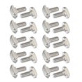 thumbnail image 1 of Uxcell Thread T-Slot Bolts, Drop-in Bolt Hammer Head T-Bolt Standard 8 mm Sliding Screw Stud for 30 Series M6x16mm, 1 of 6