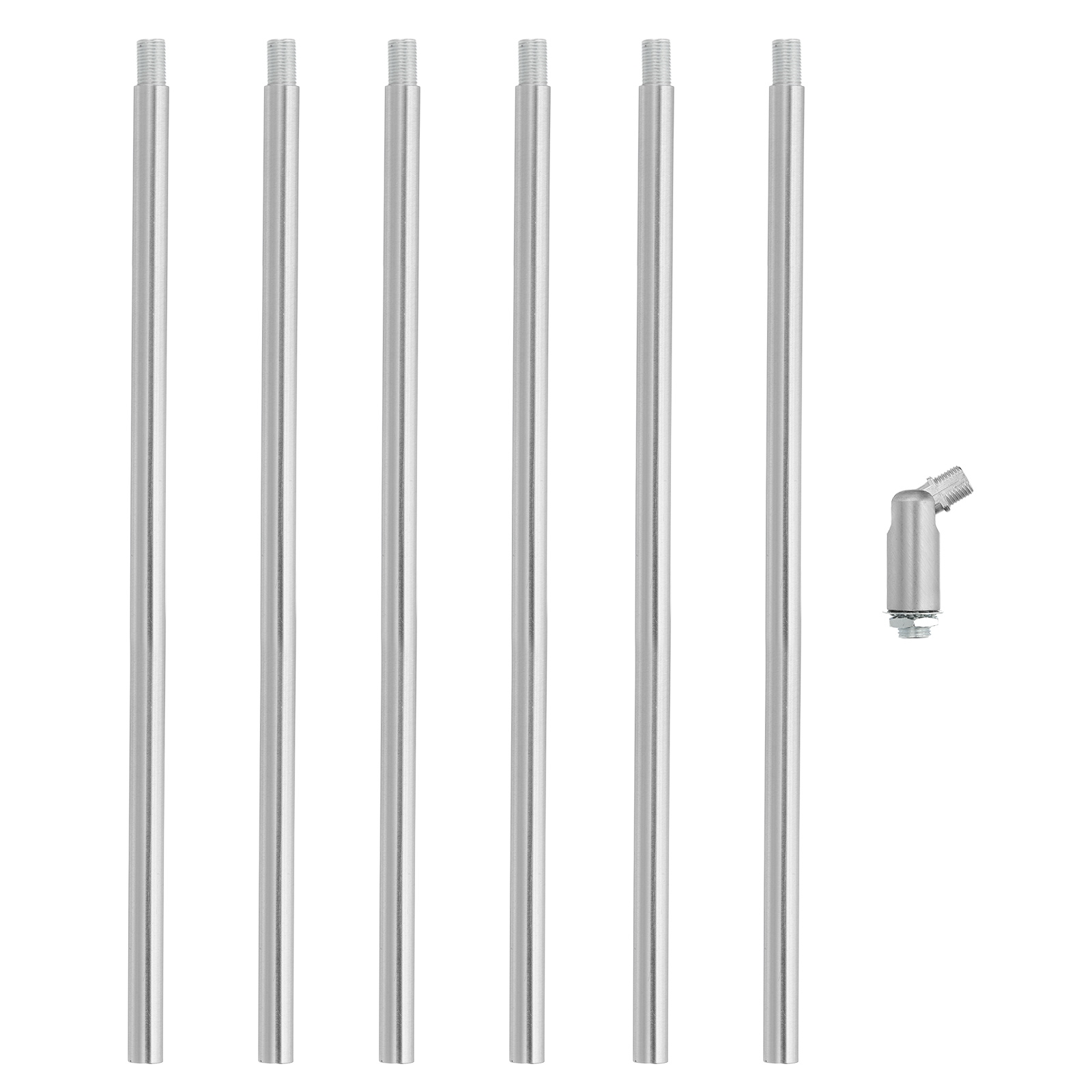 Pipe Extension Rods Uxcell Threaded Extension Rod,6 Set 12
