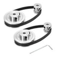 thumbnail image 1 of Uxcell Timing Pulley 20&60 Teeth 5mm Bore Synchronous Wheel with Belt and Wrench for 3D Printer, CNC Machine, 1 of 6