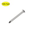 thumbnail image 1 of Uxcell Tiny Nails Nickel Plated Carbon Steel Silver Tone 1.4x16mm/0.05"x0.63" 1000pcs, 1 of 5
