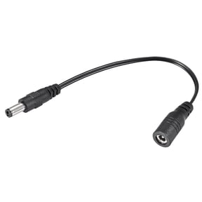 Uxcell Tip Adapter Connectors Converter,4x1.7mm to 5.5x2.5mm 17cm DC Power Connect 5 Pack