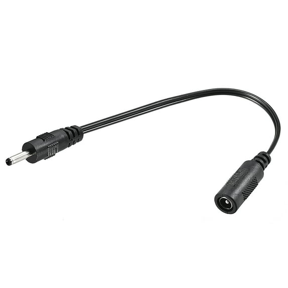 Uxcell Tip Adapter Connectors Converter 5.5x2.1mm to 3.0x1.1mm 15cm DC Power Connect
