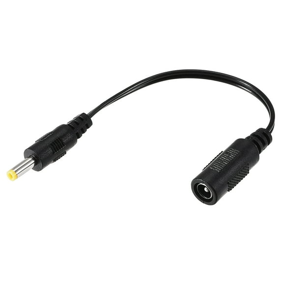 Uxcell Tip Adapter Connectors Converter 5.5x2.1mm to 4x1.7mm 15cm DC Power Connect 2pack