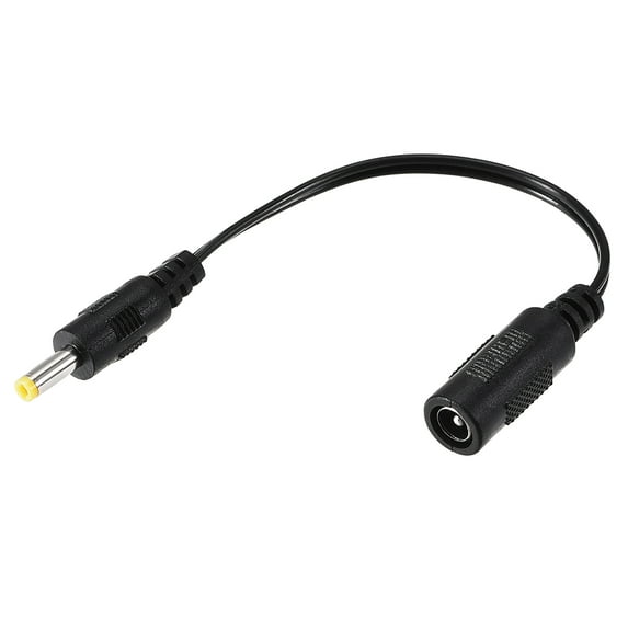 Uxcell Tip Adapter Connectors Converter 5.5x2.1mm to 4x1.7mm 15cm DC Power Connect 2pack