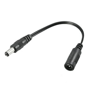 Uxcell Tip Adapter Connectors Converter 5.5x2.1mm to 5.5x2.5mm 17cm DC Power Connect