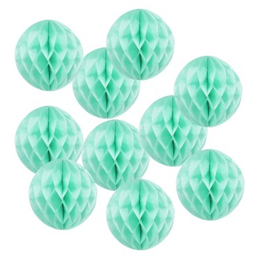 PATIKIL 10\" Tissue Paper Pom Poms Flower Balls, 10 Pack Party Hanging...