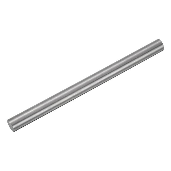 Uxcell Titanium Round Rod, 0.39" Dia(10mm) 8" Length GR5 Metal Solid TC4 Titanium Round Bar Rod Stock for Model Plane Cars Ship DIY Craft