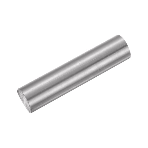 Uxcell Titanium Round Rod, 0.87" Dia(22mm) 4" Length GR2 Metal Solid TA2 Titanium Round Bar Rod Stock for Model Plane Cars Ship DIY Craft