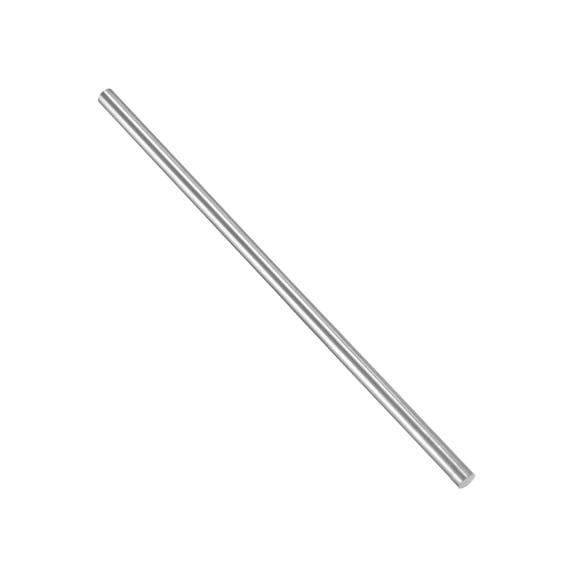 Uxcell Titanium Round Rod, 10mm Dia 204mm Length GR5 Metal Solid TC4 Titanium Round Bar for Model Plane Cars Ship DIY Craft Metal Working [0.39 x 8IN]