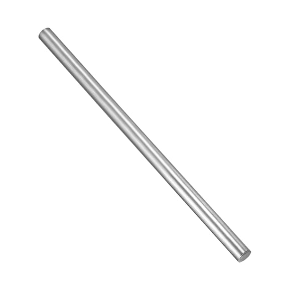 Uxcell Titanium Round Rod, 11mm Dia 254mm Length GR5 Metal Solid TC4 Titanium Round Bar for Model Plane Cars Ship DIY Craft Metal Working [0.43" x 10"]