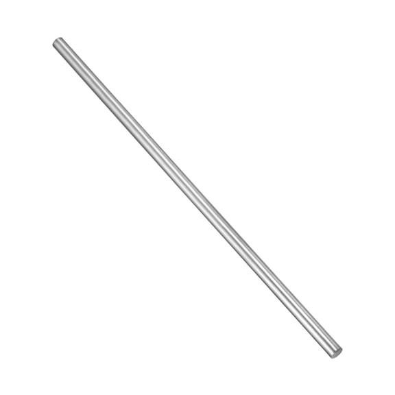 Uxcell Titanium Round Rod, 11mm Dia 407mm Length GR5 Metal Solid TC4 Titanium Round Bar for Model Plane Cars Ship DIY Craft Metal Working [0.43" x 16"]