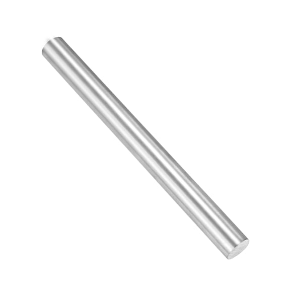Uxcell Titanium Round Rod, 19mm Dia 204mm Length GR5 Metal Solid TC4 Titanium Round Bar for Model Plane Cars Ship DIY Craft Metal Working [0.75" x 8"]