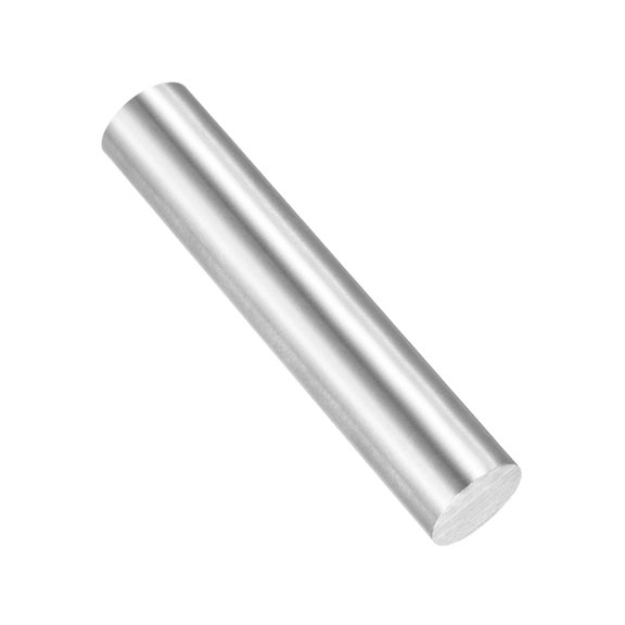 Uxcell Titanium Round Rod, 22mm Dia 102mm Length GR5 Metal Solid TC4 Titanium Round Bar for Model Plane Cars Ship DIY Craft Metal Working [0.87" x 4"]