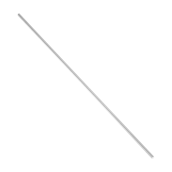Uxcell Titanium Round Rod, 6.5mm Dia 407mm Length GR5 Metal Solid TC4 Titanium Round Bar for Model Plane Cars Ship DIY Craft Metal Working [0.26 x 16IN]
