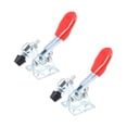 thumbnail image 1 of Uxcell Toggle Clamp GH-201 Horizontal Clamp Quick Release Tool 27Kg/59lbs 2Pcs, 1 of 5