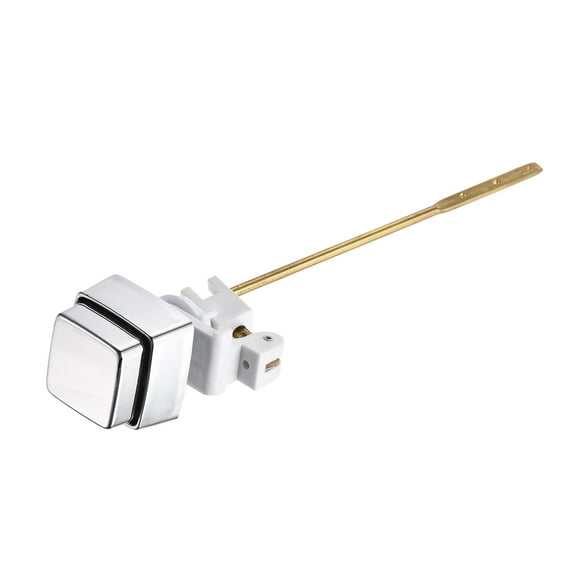Uxcell Toilet Tank Flush Lever, Side Mount Toilet Trip Brass Lever, Chrome Finish Handle