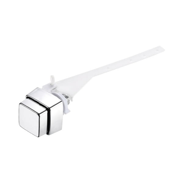 Uxcell Toilet Tank Flush Lever, Side Mount Toilet Trip Plastic Lever, Chrome Finish Handle