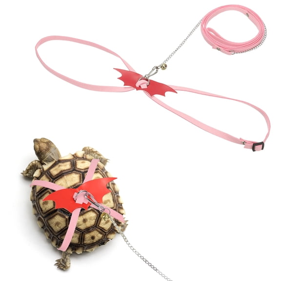 Uxcell Tortoise Leash Harness, Adjustable Turtle Harness for Small Pets Outdoor Walking